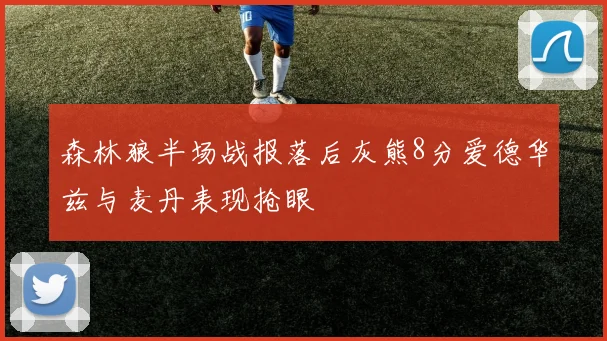 森林狼半场战报落后灰熊8分爱德华兹与麦丹表现抢眼